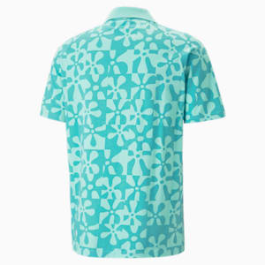 Polo estampado PUMA x BOB ESPONJA para hombre, Mint